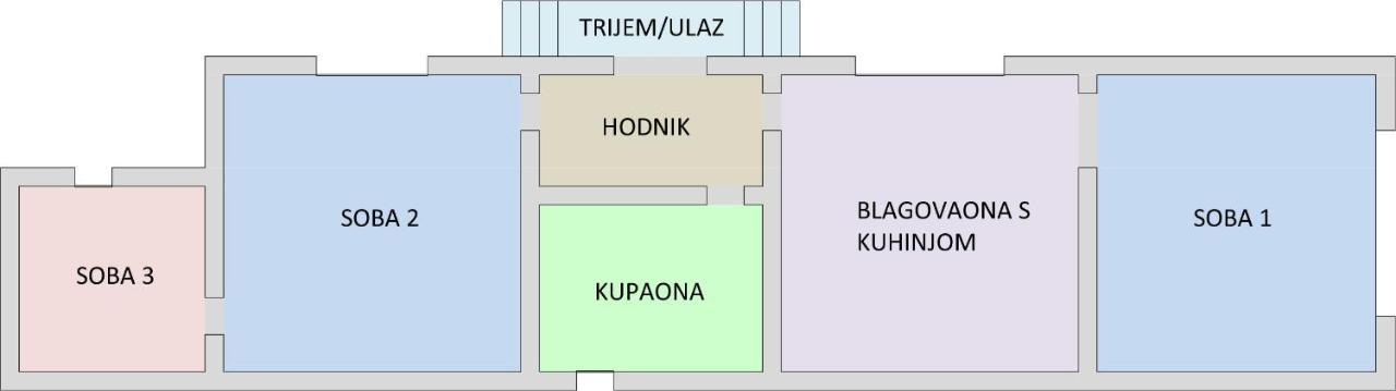 Apartman Excellent - Kuca Za Odmor U Zupanji -Natkriveno Parkirno Mjesto Zupanja Exterior foto